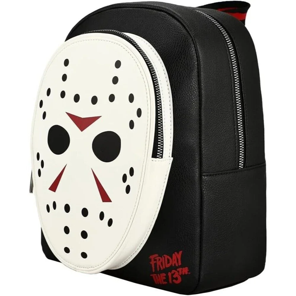 Friday The 13th Jason Voorhees Glow In The Dark Mini Backpack by Bioworld NEW